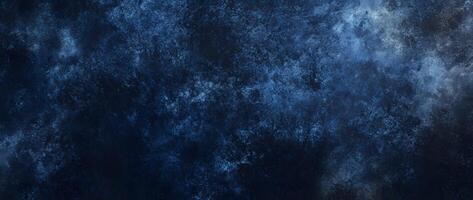 Dark blue textured background exhibits an irregular pattern and varying shades of depth,creating intrigue photo