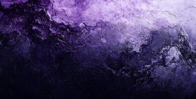 Deep purple textured background shows a beautiful gradient transition with intricate rock or stone patterns photo