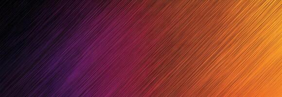 Diagonal lines gradient with textures transition from purple to orange create a dynamic background photo