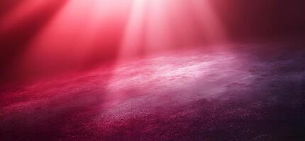 Ethereal lighting illuminates the dark floor, creating a captivating texture and depth photo