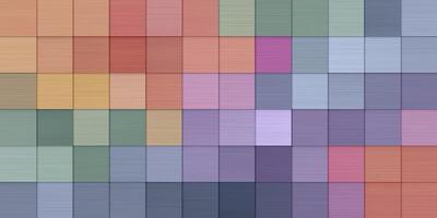 Colorful abstract pattern featuring a grid of textured squares in various shades, creating a vibrant and visually appealing composition for design and artistic projects photo