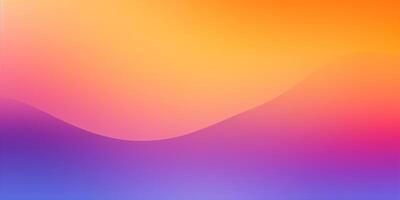 Abstract background blending warm and cool colors with smooth wave photo