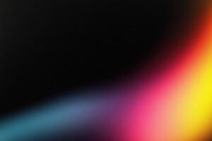 Abstract colorful gradient with vibrant blurred light transitions photo