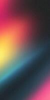 Vibrant abstract gradient with bold color transitions in blurred style photo