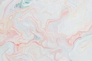 Soft pastel marble texture with gentle swirls and abstract patterns photo
