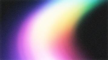 Colorful light leak gradient background creating smooth transition effect photo