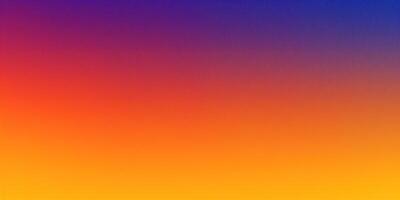Vibrant orange, red and purple gradient background creating smooth transition photo