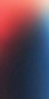 Abstract gradient with red and blue hues merging in smooth transition photo