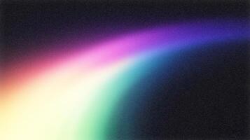 Colorful gradient background creating an abstract design with grainy texture photo