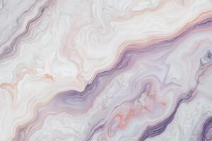 Abstract pastel marble texture with organic swirling patterns and soft color tones photo
