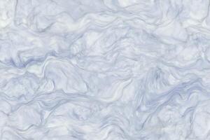 Abstract blue marble texture pattern with smooth waves and swirls photo