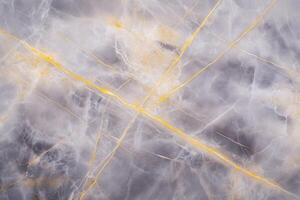 Cracked marble surface with gold veins and intricate texture photo