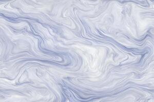 Abstract blue and white marble texture with soft swirling patterns photo