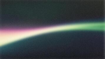 Light leak creating colorful gradient on dark background photo