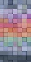 Colorful abstract illustration featuring a grid of textured squares in various shades, creating a vibrant and dynamic visual experience for design and artistic projects photo