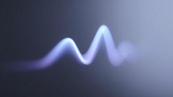 Abstract light wave pattern with smooth curves and gradients, creating a sense of movement and energy, ideal for backgrounds or design elements in modern projects photo