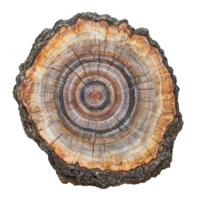 uma árvore toco com uma circular padronizar em isto png