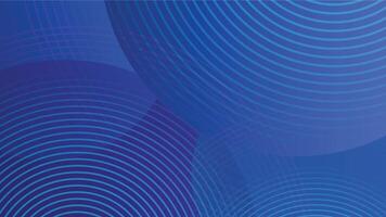 blue Aesthetic image with stacked geometric shapes including circles and lines, creating a layered abstract design ideal for modern backgrounds and creative interiors. vector