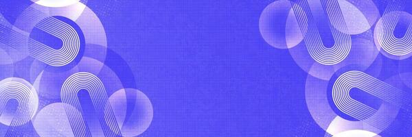 Modern and Minimalist Abstract Background with Circular Shapes in Purple Gradient vector