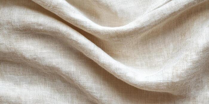 Abstract Fabric Texture with Flowing Design and Neutral Tones photo