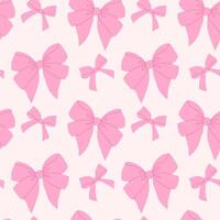 Pink ribbon pattern on a light background suitable for various design projects vector