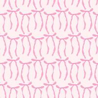 Pink bow pattern on a light pink background suitable for fabric or wallpaper design vector