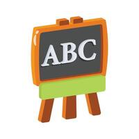 Check out this 2d icon of english lecture board vector