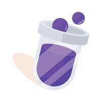 Have a look at this 2d icon of test tube vector
