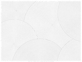 Circle line abstract black and white background for making design vector