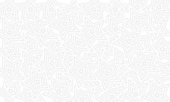 Star geometric abstract seamless pattern for background design. vector