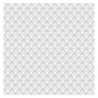 Intricate Geometric Pattern of Overlapping Arches vector