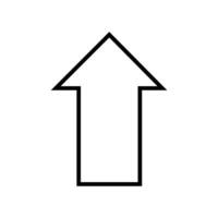 Arrow icon design symbol for web site and mobile app design vector