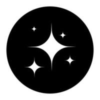 Star web icon on the white background. illustration. Eps 10. vector