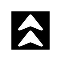 Arrow icon. Pointer symbol. UI UX GUI design element. vector