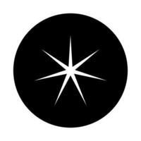 Compass icon on white background. illustration. Eps 10. vector