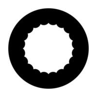 Circle, ring, circle icon image. Can also be used for material design. Suitable for use on web apps, mobile apps and print media. vector