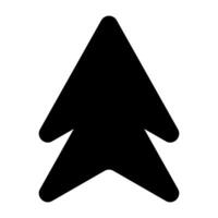 Arrow Pointer Icon. Flat Color Design. vector