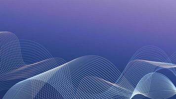 Dynamic curved wave pattern, elegant motion, stylish tech design, minimal abstract art, digital background vector