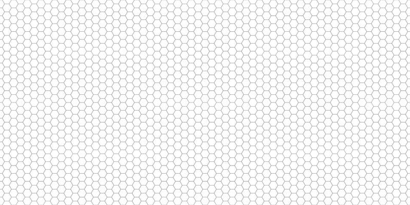 Seamless pattern. Thin line hexagonal mesh, abstract white texture, clean digital wallpaper, stylish and simple design.