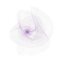 Intricate spiral pattern, airy purple mesh, elegant abstract composition, smooth flowing lines, creative decor vector