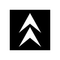 Arrow web Icon. Flat design style eps 10. vector