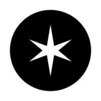 Star icon illustration sign design style. Star sign for web site and apps. vector