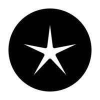 Star icon illustration sign design style. Trendy flat symbol for web site design, logo, app, UI vector