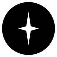 Star icon. Pictogram is isolated on a white background. vector