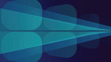 Futuristic abstract blue background with rounded transparent shapes and diagonal elements on dark tone great for tech designs presentations and modern digital projects vector