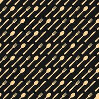Tableware spoonsLuxury trendy useful design charming abstract illustration artwork vector