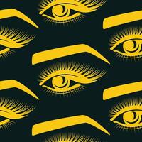 Eyelashes Luxury trendy applicable design gorgeous abstract illustration artwork vector