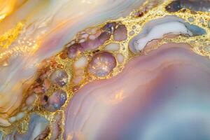 Modern marble background with intricate textures and polished surfaces lit softly photo