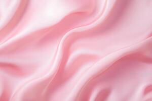 Soft pink blush studio background with smooth textures and ample copy space photo