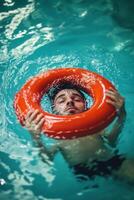 Responding to near-drowning incidents with simple steps for safety and rescue photo